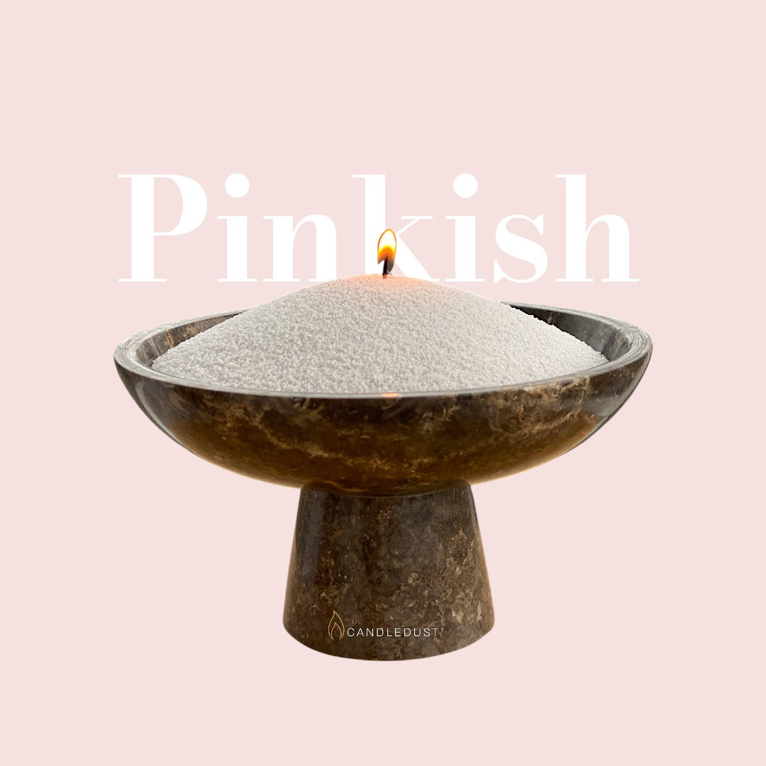 Pinkish Unscented Candle Sand Refill, 1kg