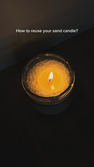 Comment réutiliser la poudre de cire de bougie ?