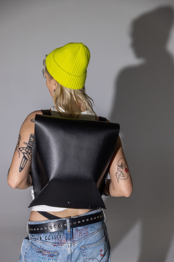 Sac à dos PYKOK Romeo en cuir, vue alternative