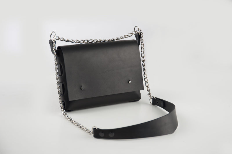 Sac à main PYKOK Agatha no.3 en cuir, vue produit