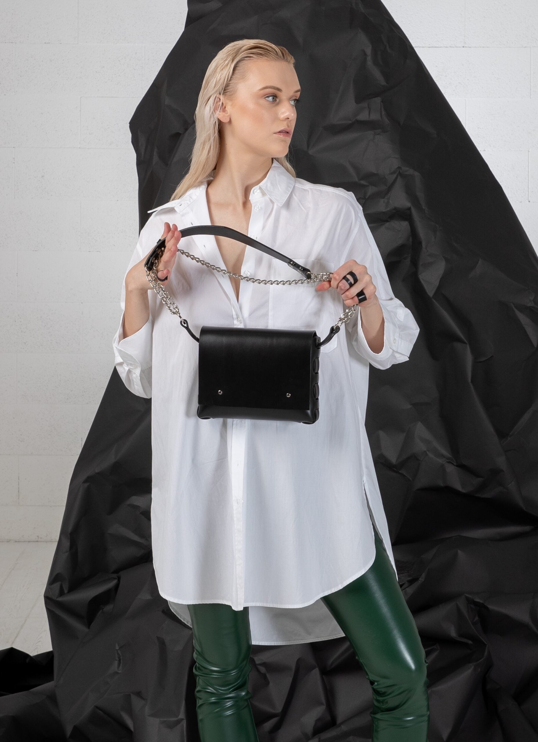 Sac à main PYKOK Agatha no.3 en cuir, vue alternative