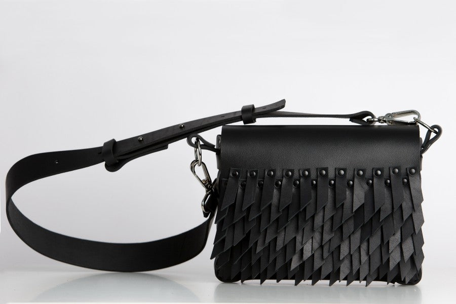 Sac à main PYKOK Barbed Sister en cuir, vue alternative