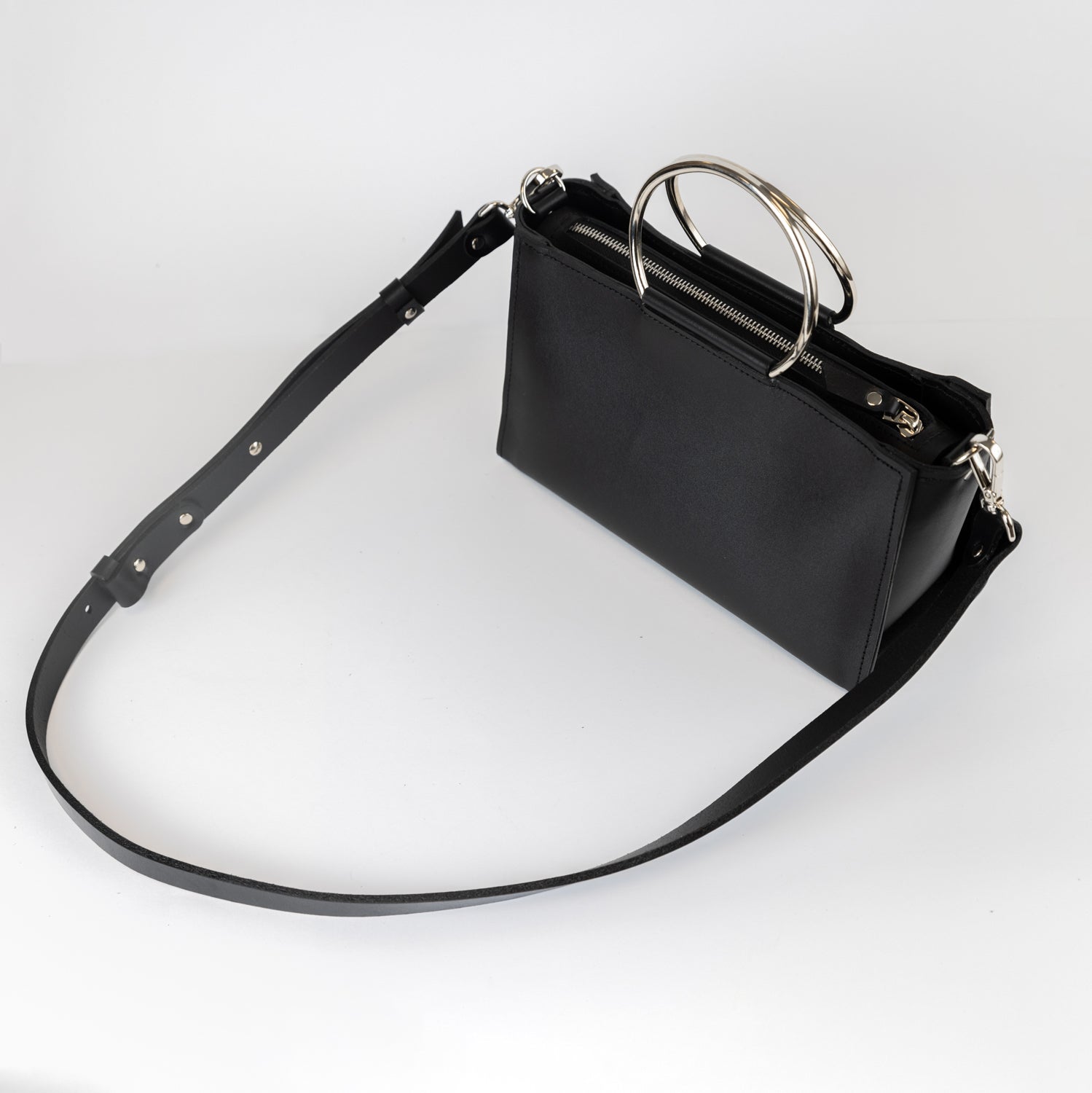 Sac à main PYKOK Maria Mini en cuir, vue alternative finale