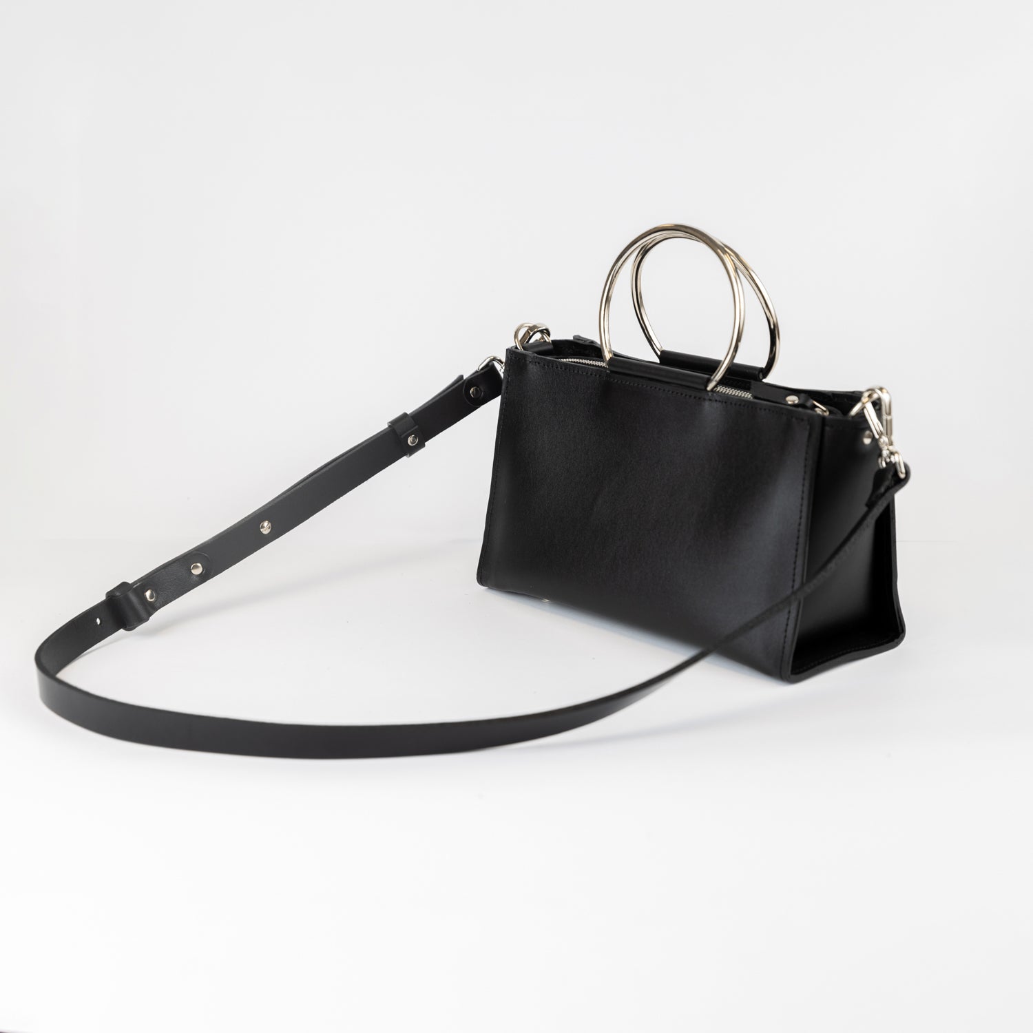 Sac à main PYKOK Maria Mini en cuir, vue finale
