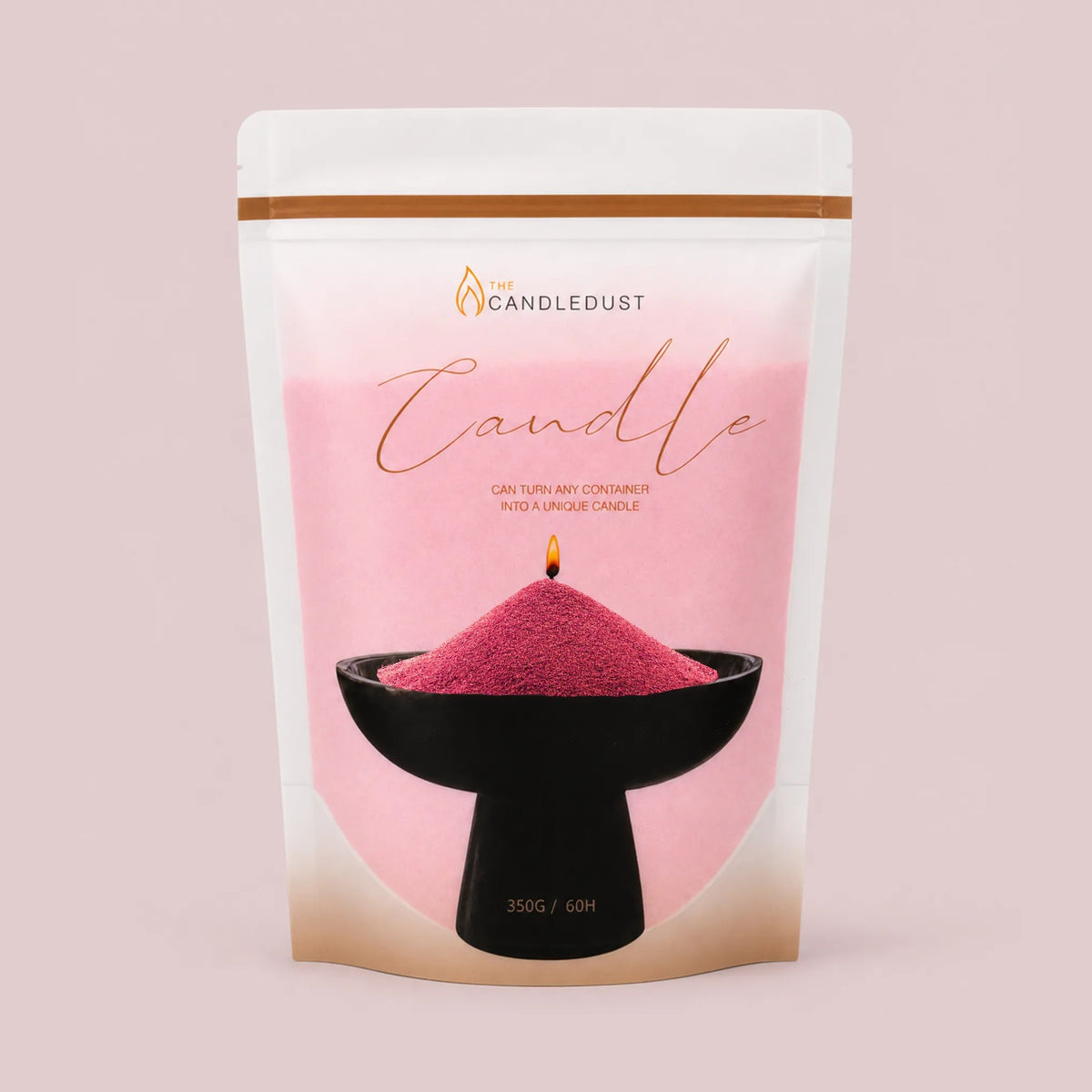 Red Unscented Candle Sand Refill, 350g