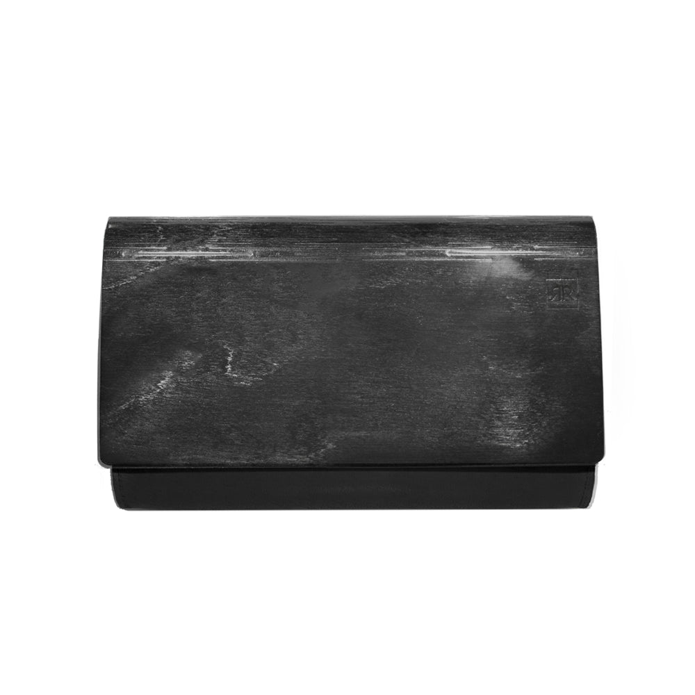 Petite pochette en bois laqué, vue finale