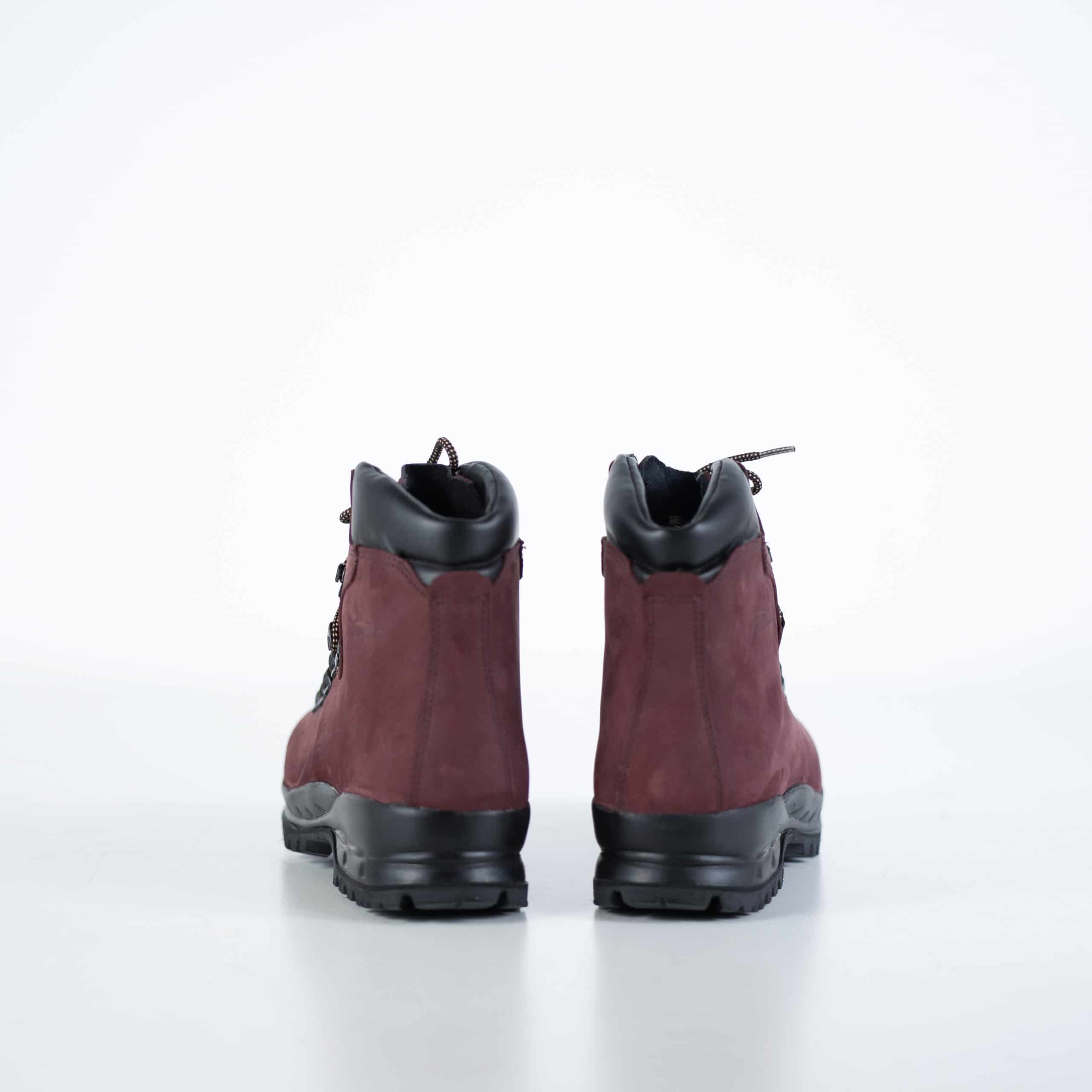 Bottes de randonnée OmaKing 5531 en cuir bourgogne, vue produit