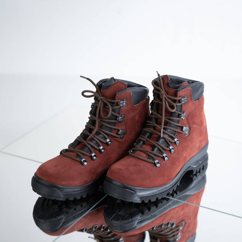Bottes de randonnée OmaKing 5531 Rosso Aragosta en cuir rouge brique, vue produit