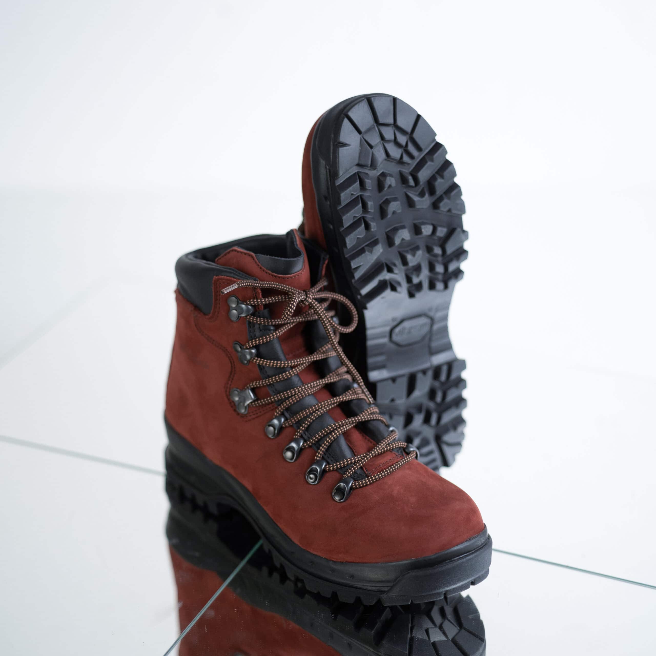 Bottes de randonnée OmaKing 5531 Rosso Aragosta en cuir rouge brique, vue alternative