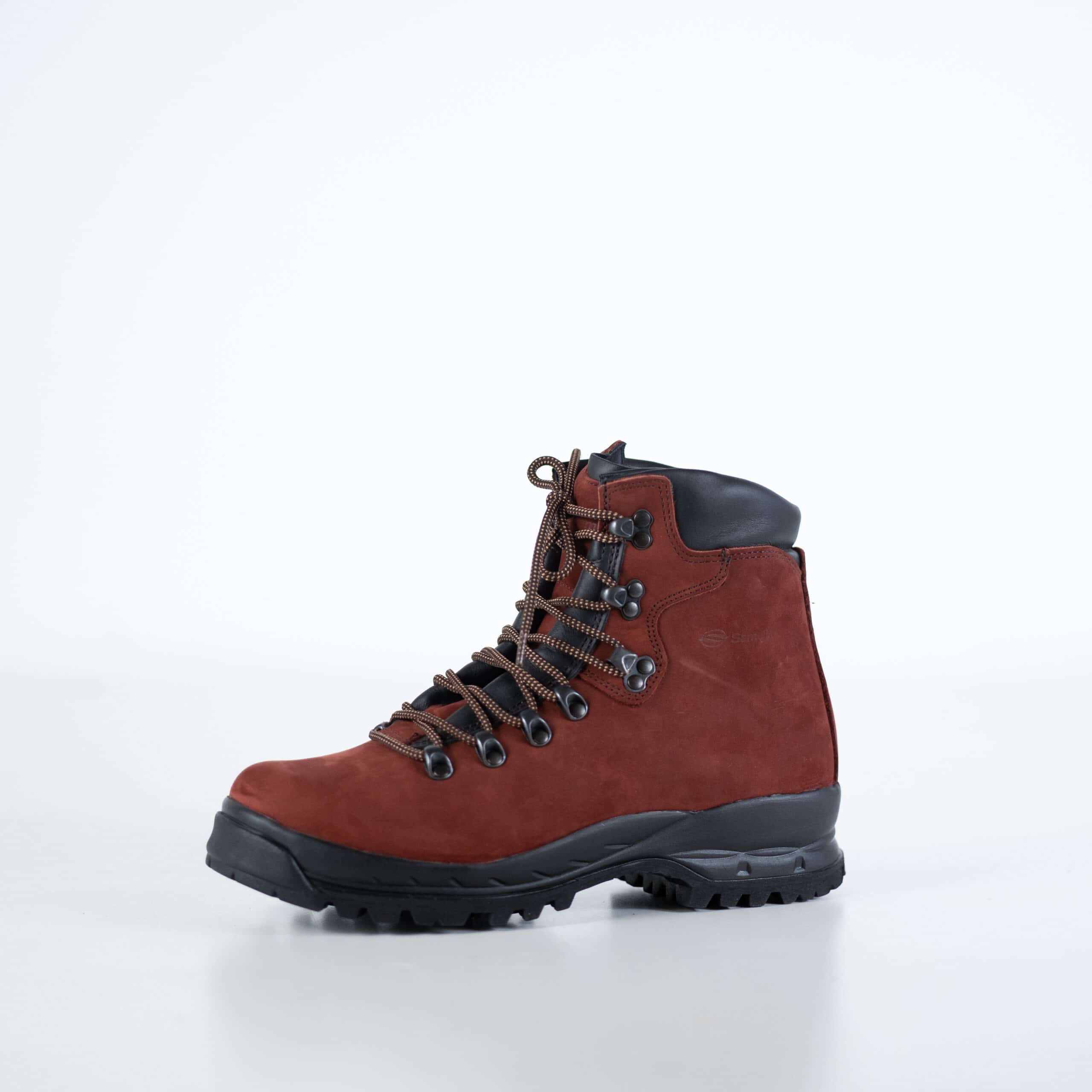 Bottes de randonnée OmaKing 5531 Rosso Aragosta en cuir rouge brique, vue produit alternative