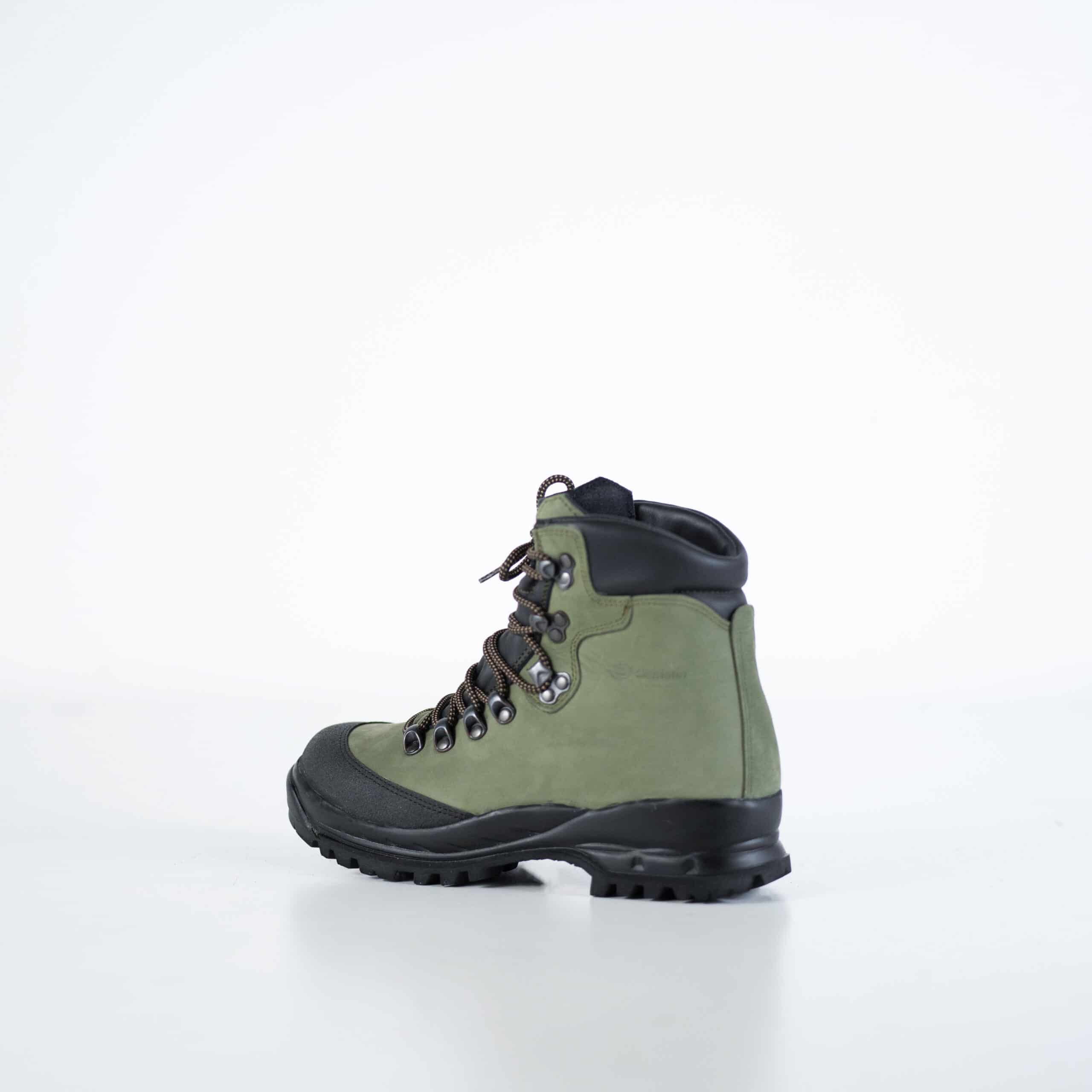 Bottes de randonnée 553P Firtree OmaKing, vue arrière avec semelle crantée et col épais