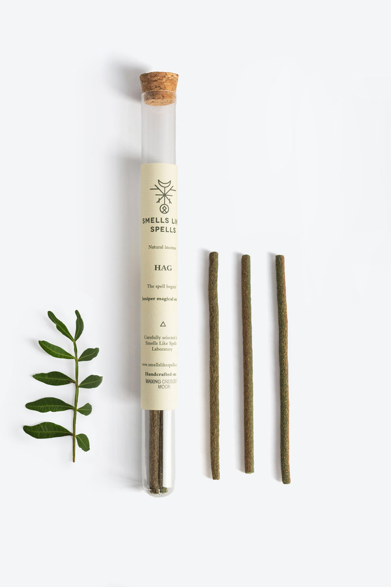 Encens naturel Smells Like Spells Hag, vue détaillée