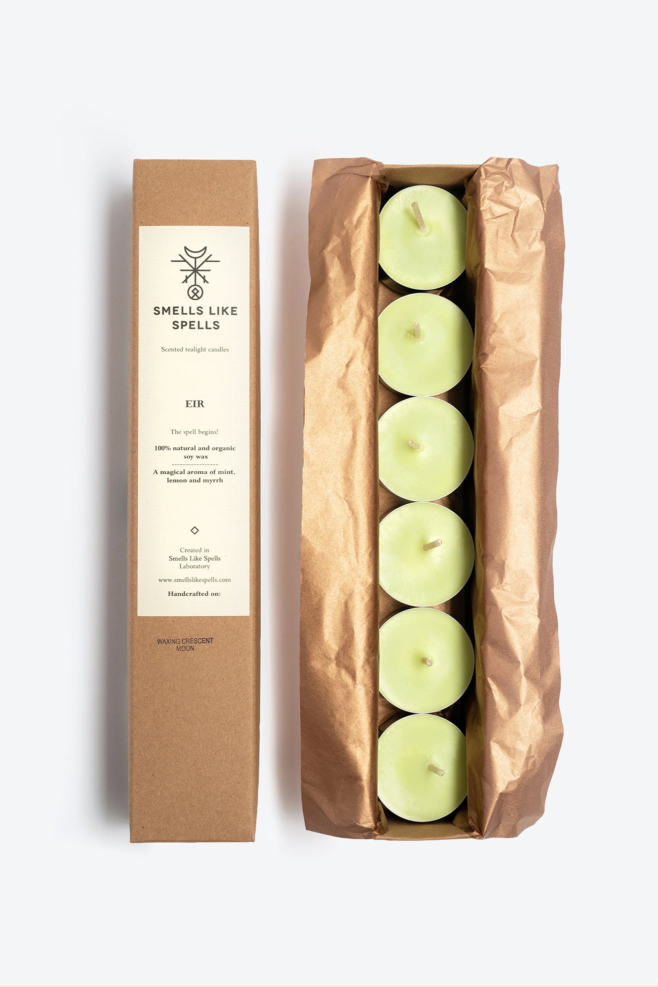 Bougies chauffe-plat parfumées Smells Like Spells Eir, vue produit