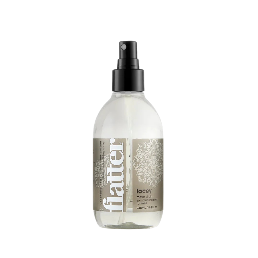 Spray lissant Soak Flatter Lacey 248 ml pour dentelles, mise en forme douce sans amidon