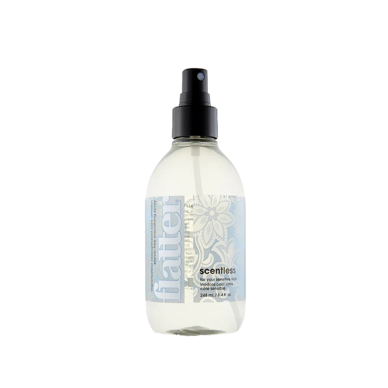 Spray lissant Soak Flatter Scentless 248 ml sans amidon ni parfum