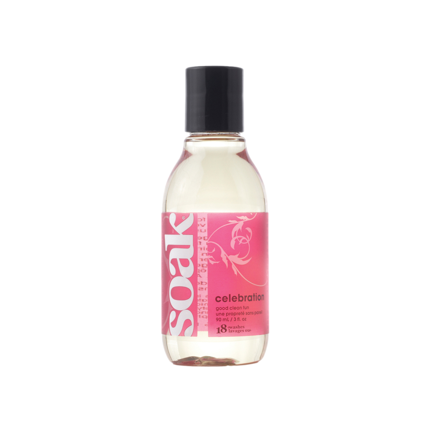 Lessive Soak Celebration 90 ml sans rinçage, parfum festif 18 lavages
