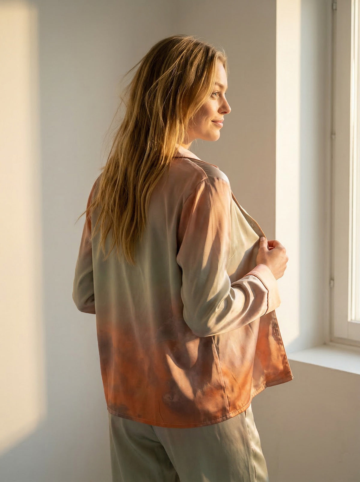 Tæwas Silk Pyjamas – Sunset