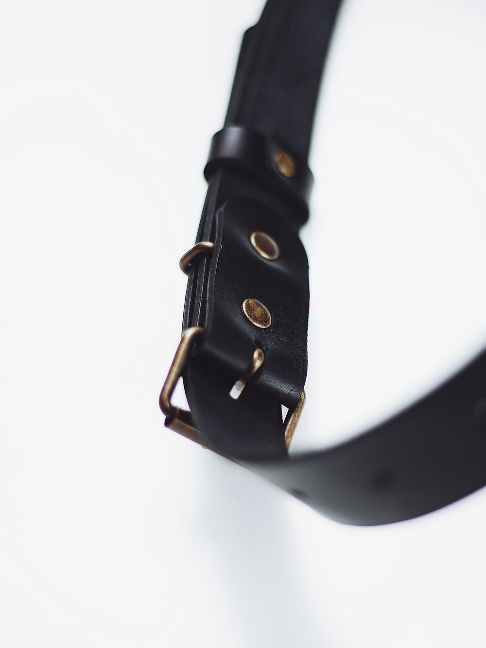 Sac à dos BENJAMIN TOKS VISOKS en cuir noir, vue arrière