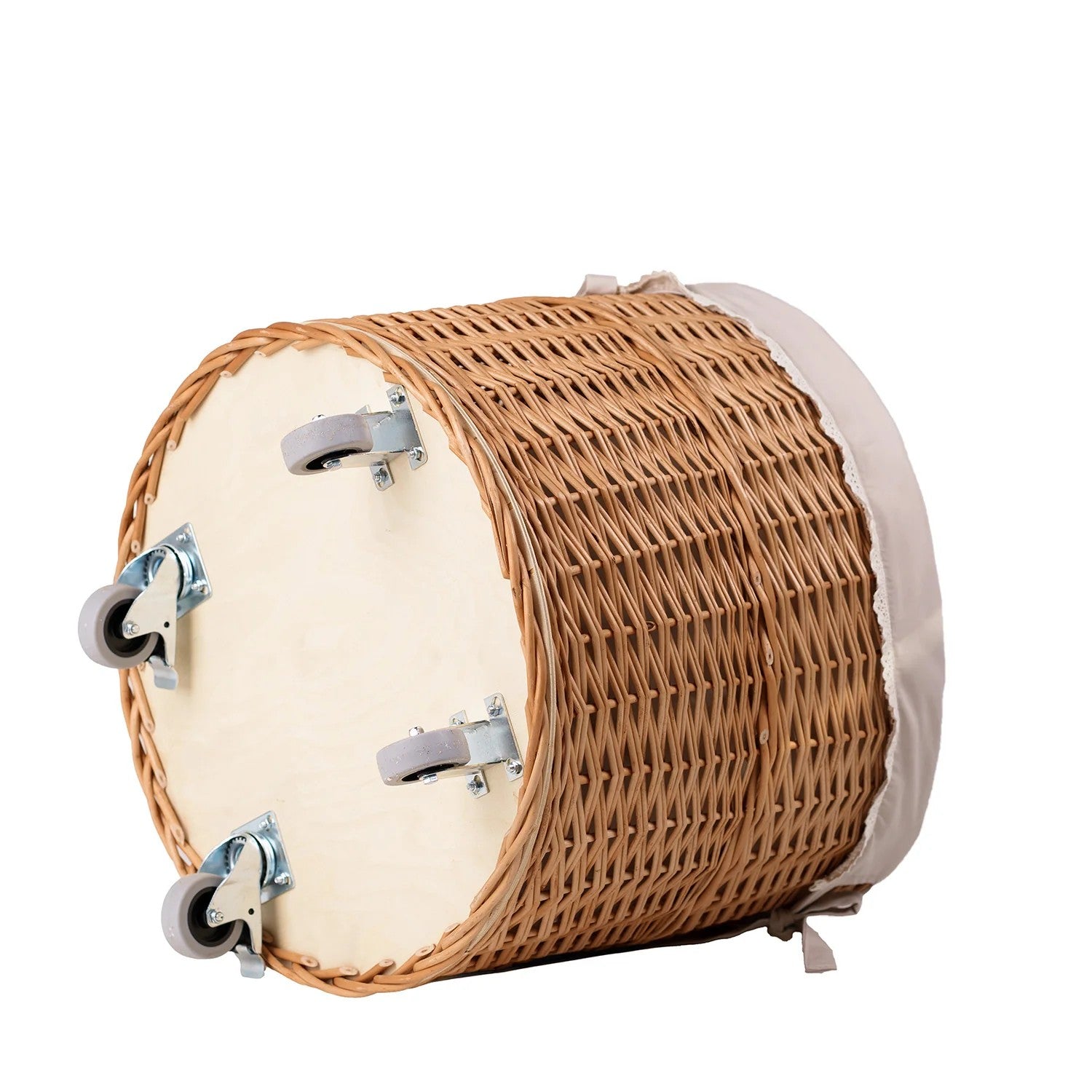 Panier de rangement en osier modèle Caros, vue détaillée